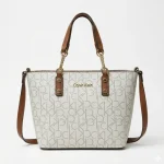 Calvin Klein Monogram Tote Bag