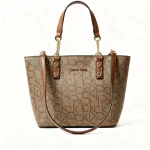 Calvin Klein Monogram Tote Bag