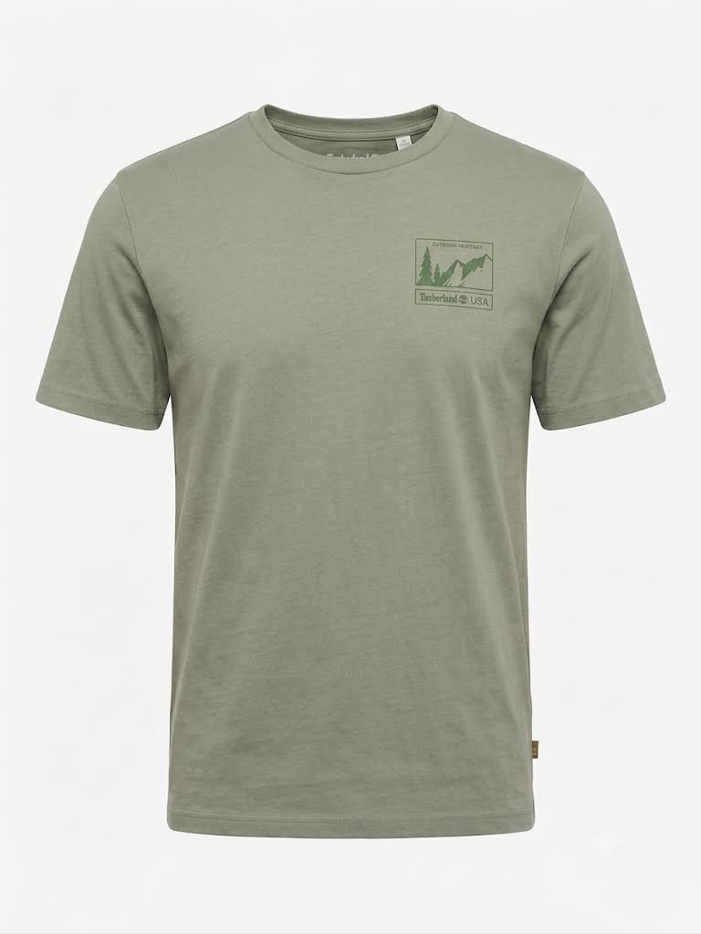 download Timberland Regular Fit Organic Cotton T-Shirt - Image 1