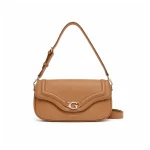 GUESS Dea brand logo brooch crossbody bag Women