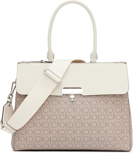 71k7zV6fPqL._AC_SY500_ Calvin Klein Womens Becky Triple Compartment - Image 1