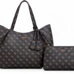 Guess Bolso de hombro grande con cierre imantado