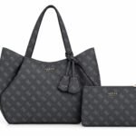 Guess Bolso de hombro grande con cierre imantado