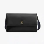 Tommy Hilfiger Pebbled Flap Crossbody Bag