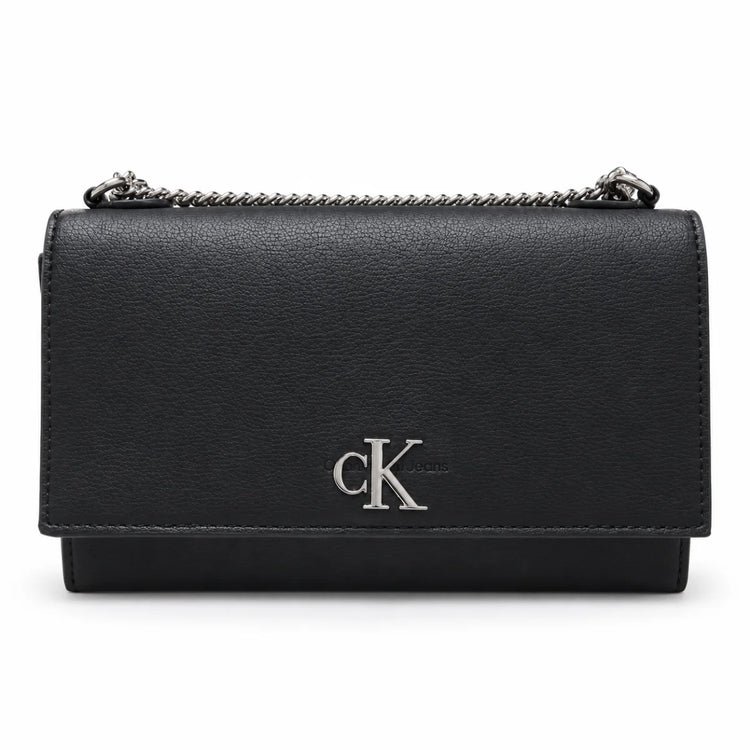 calvin-klein-jeans-logo-hardware-flap-crossbody-bag-women-blk-black-1-bags-jlood-498 Calvin Klein Jeans Logo Hardware Flap Crossbody Bag Women - Image 1