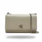 Calvin Klein Jeans Logo Hardware Flap Crossbody Bag Women