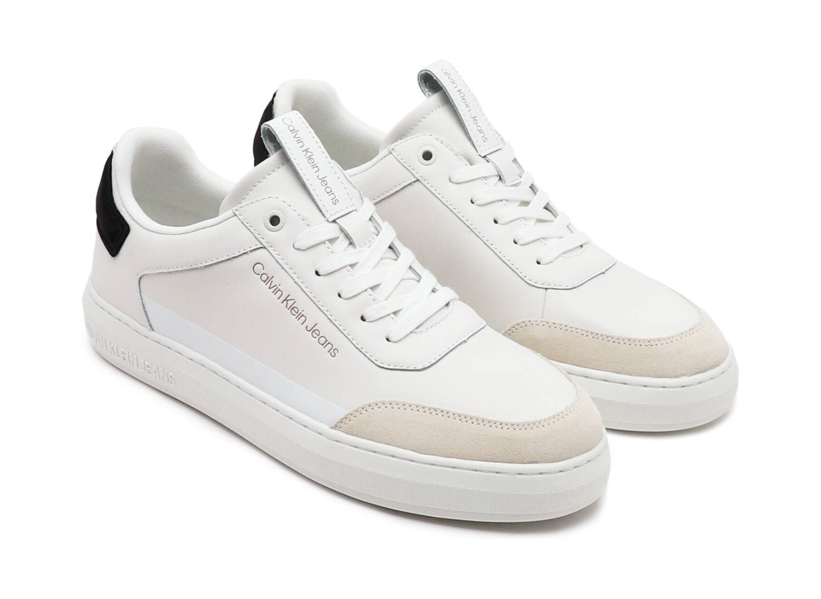 cj232m000025a880044-2-trim-1727-0 Calvin Klein Jeans Leather sneakers CASUAL CUPSOLE - Image 1